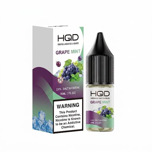 HQD Liquid 5% Grape Mint