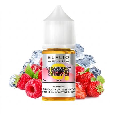 ELFLIQ Liquid 5% 30ml Strawberry Raspberry Cherry Ice