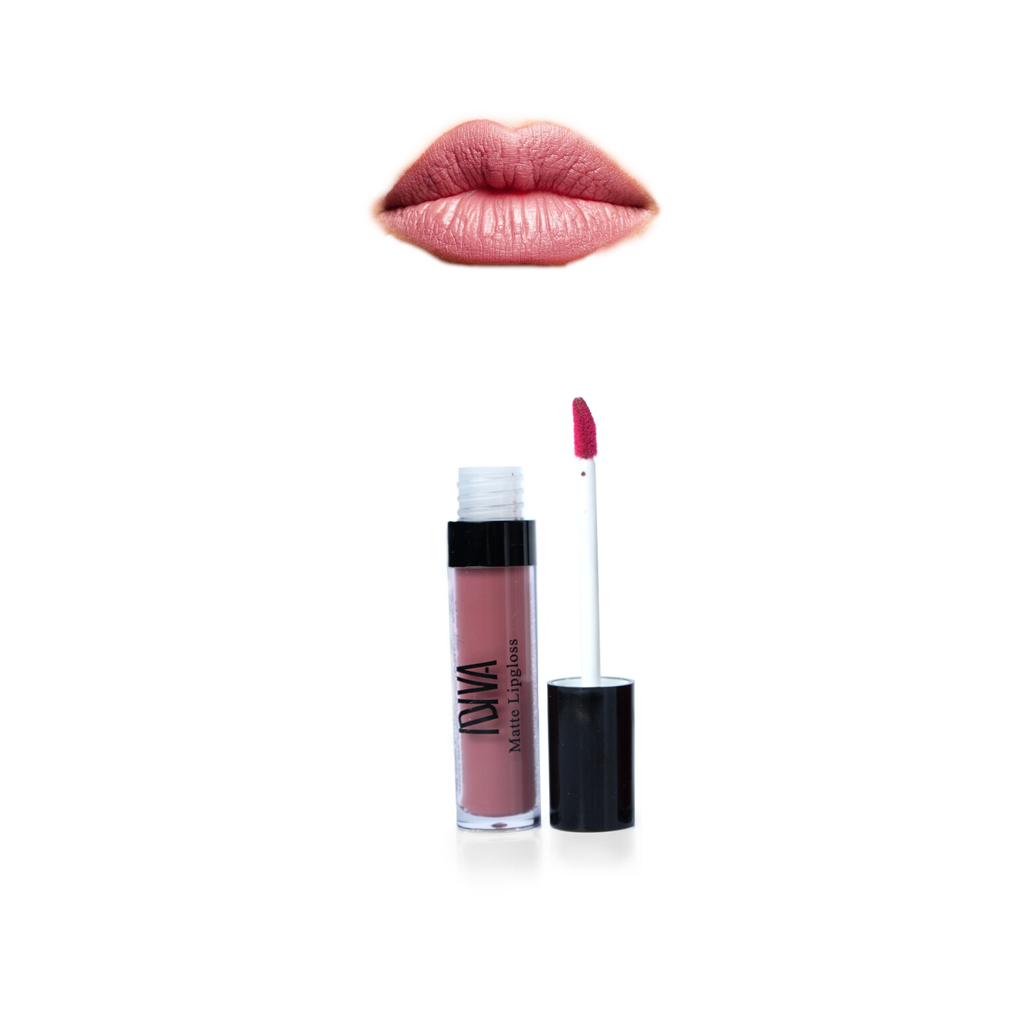 IDIVA Matte lip gloss, Log lasting