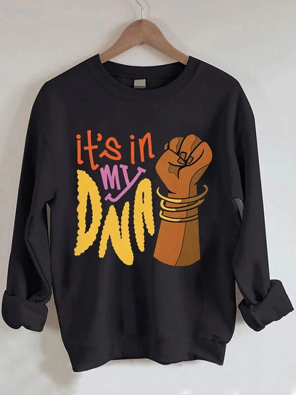 Autumn New Sweatshirt Casual Comfortable 3D Printed Digital Hoodless Sweatshirt