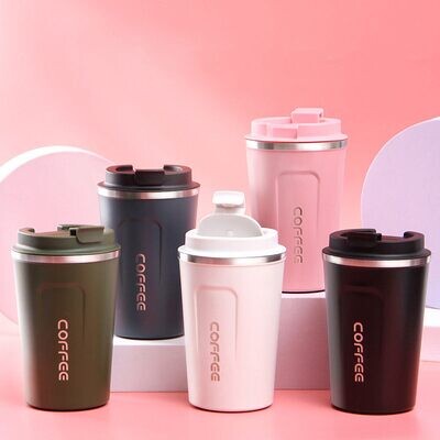 Stainless Steel Vacuum Coffee Cup Portable Simple Car Accompanying Cup Student Gift Insulation Water Cup