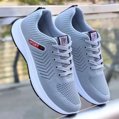 Sports Men&#39;s Shoes Men&#39;s New Running Shoes Breathable Non-slip Wear-resistant Casual Running Korean Style Trendy Student Shoes Men