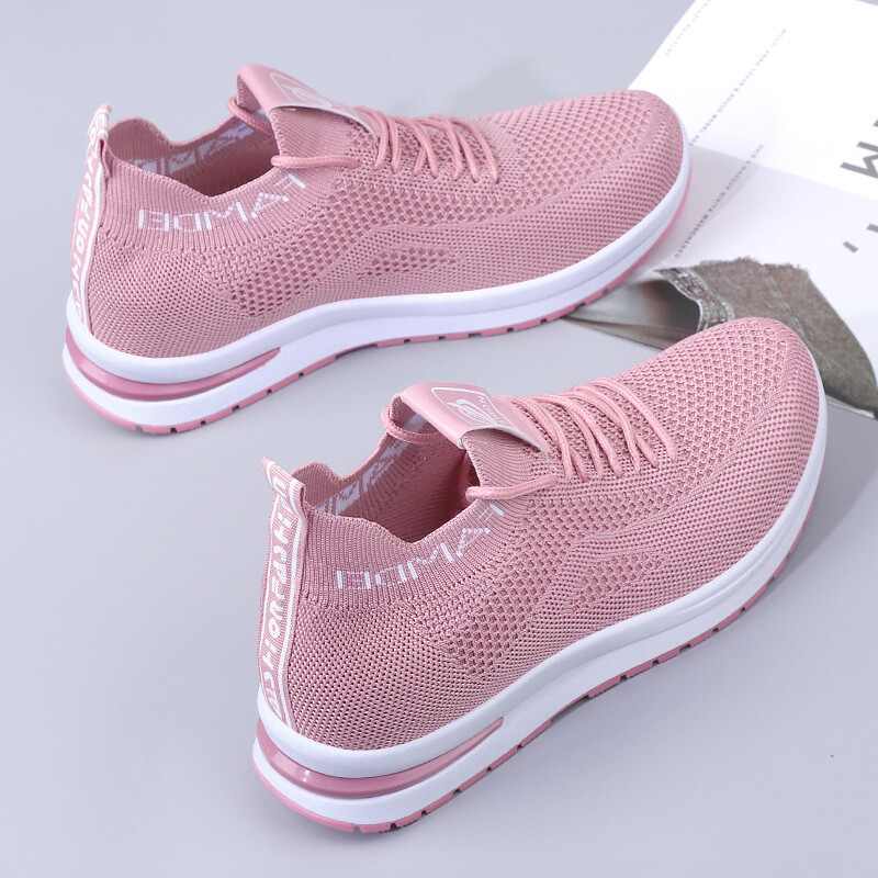 2023 New Spring And Autumn Inner Heightening Sports Shoes Foreign Trade Cross-border Small And Thin Women's Shoes Spot Wholesale
