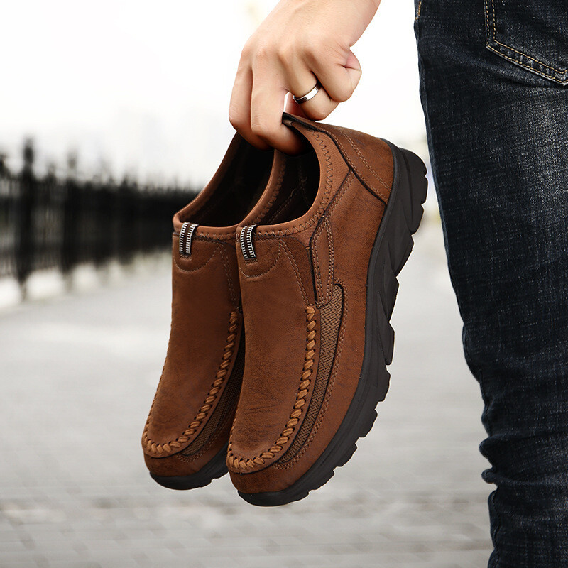 New Men&amp;#039;s Business Casual Shoes outdoor  Thick-soled Men&amp;#039;s Shoes Fashionable Shoes