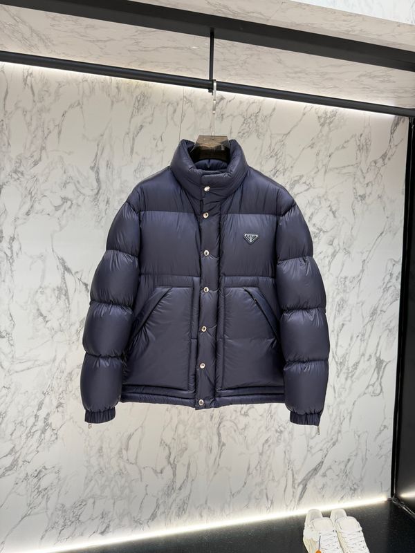 Pjia New Jacquard Nylon Down Jacket Down Jacket