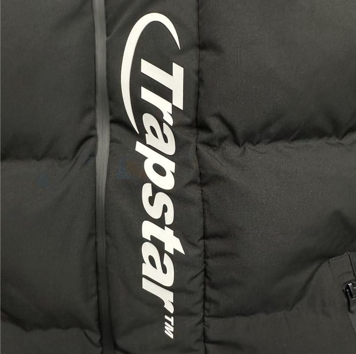 Trapstar New Winter Casual Cotton Clothing Simple White Large Letters Trendy Brand Couple Style Thickened Jacket Wholesale