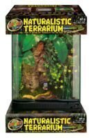 Zoomed naturalistic terrrarium 12x12x18