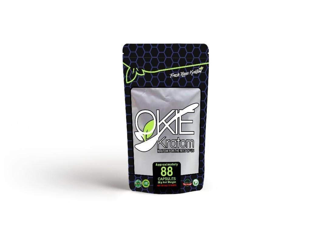 Capsules - Green Maeng Da, Size: 56 grams (88 capsules)