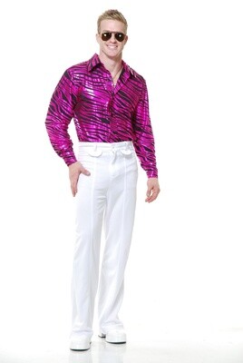 Zebra Fuchsia Disco Shirt