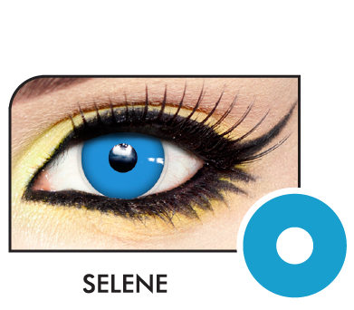 Selene Blue Contact Lenses