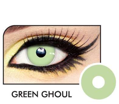Green Ghoul Contact Lenses