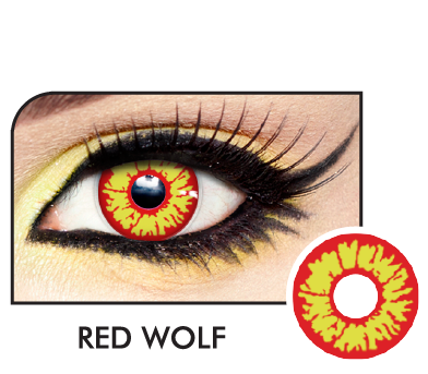 Red Wolf Contact Lenses