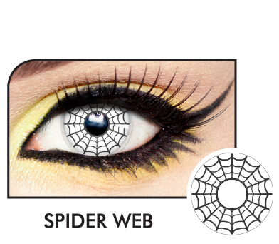 Spiderweb Contact Lenses