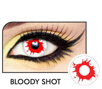 Bloody Shot Contact Lenses