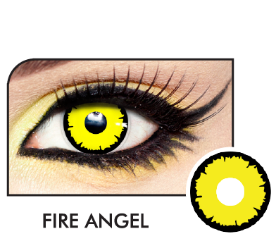 Fire Angel Contact Lenses
