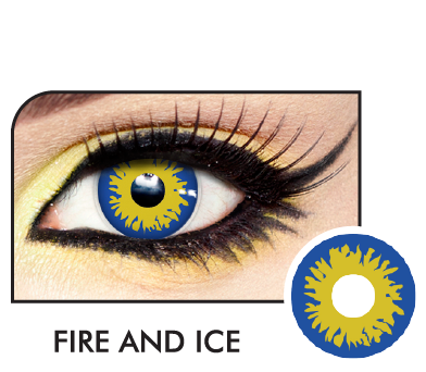 Fire and Ice Contact Lenses