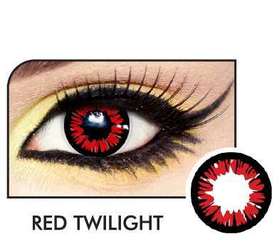 Red Twilight Contact Lenses