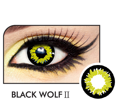 Black Wolf II Contact Lenses