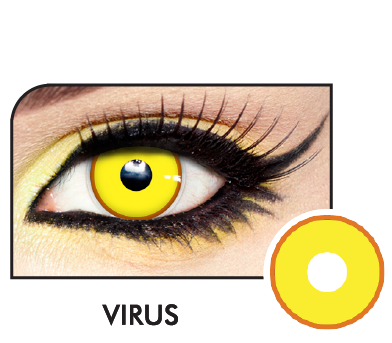 Virus Contact Lenses