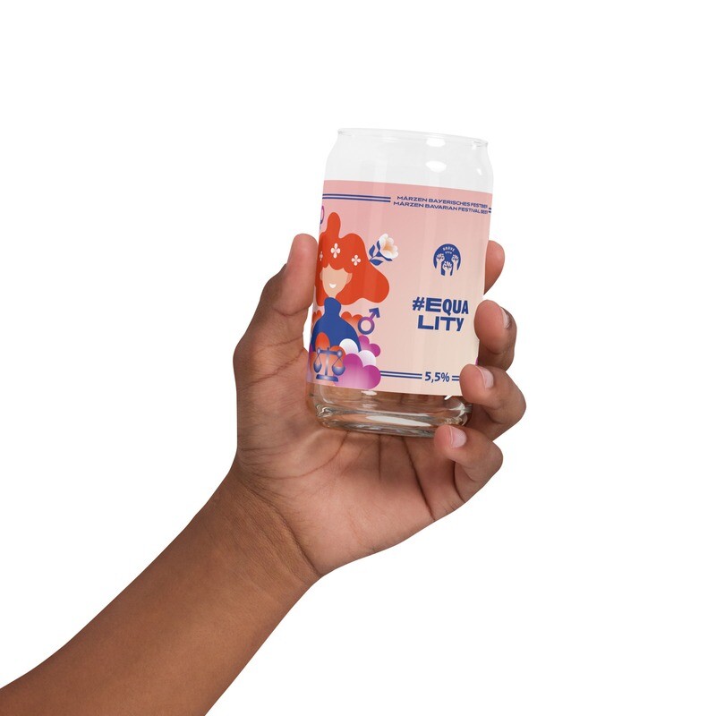 Can-shaped glass #Equality