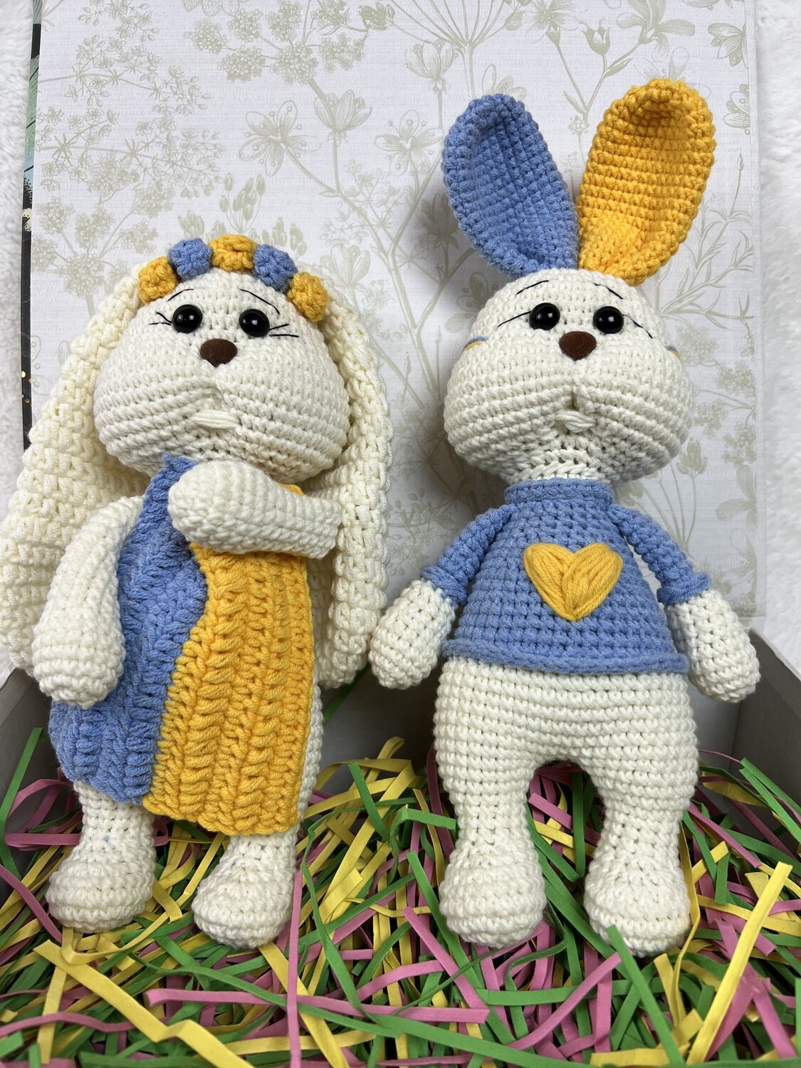 Crochet Easter Bunny ( Ukrainian style)