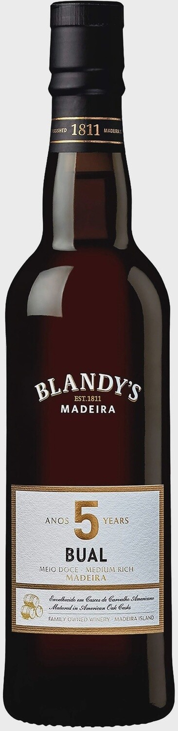Blandy&#39;s Bual 5 Year Madeira