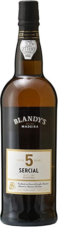 Blandy&#39;s Sercial 5 Year Madeira