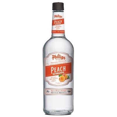 [1L] Phillips Peach Schnapps Liqueur