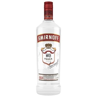 [1L] Smirnoff 80 Proof Vodka