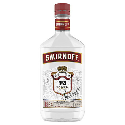[375ML] Smirnoff 80 Proof Vodka