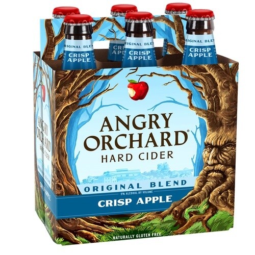 Angry Orchard Crisp Apple Hard Cider 6pk