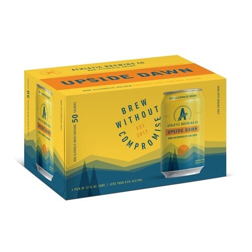 Athletic Upside Dawn NA Golden Ale 6pk Can
