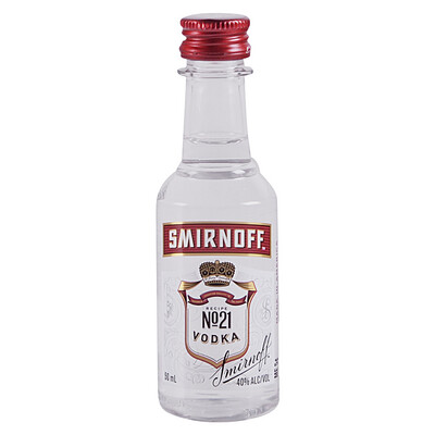 [50ML] Smirnoff 80 Proof Vodka