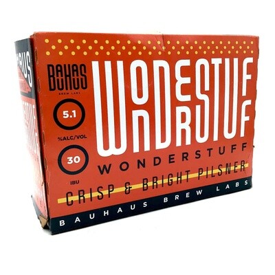 Bauhaus Wonderstuff Pils 12pk Can