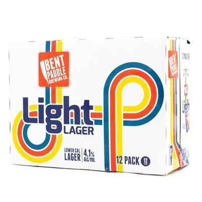 Bent Paddle Light Lager 12pk Can