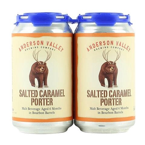 Anderson Valley Barrel-Aged Salted Caramel Porter 4pk Can