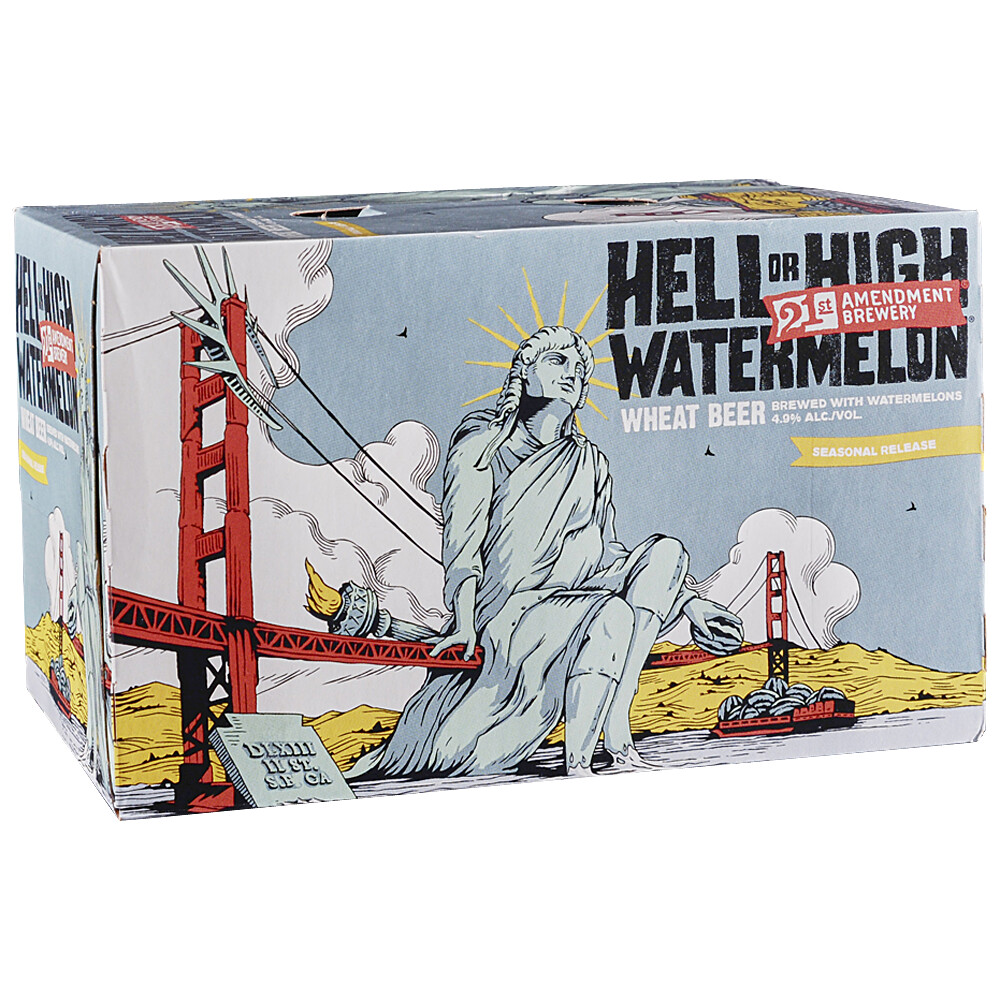 21st Amendment Hell or High Watermelon 6pk Can