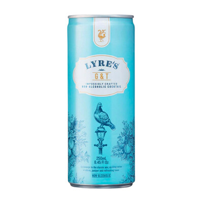 [C] Lyre&#39;s NA G&amp;T Cocktail 4pk Cans