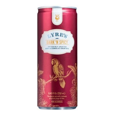 Lyre&#39;s NA Dark &#39;N Spicy Cocktail 4pk Cans