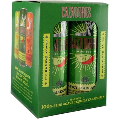 Cazadores Spicy Margarita 4pk Cans