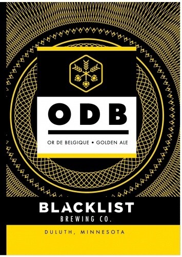 Blacklist Or de Belgique Belgian-style Ale 6pk Can