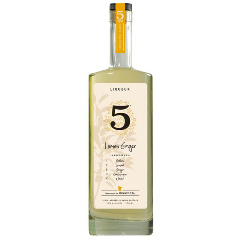 Five Lemon Ginger Liqueur