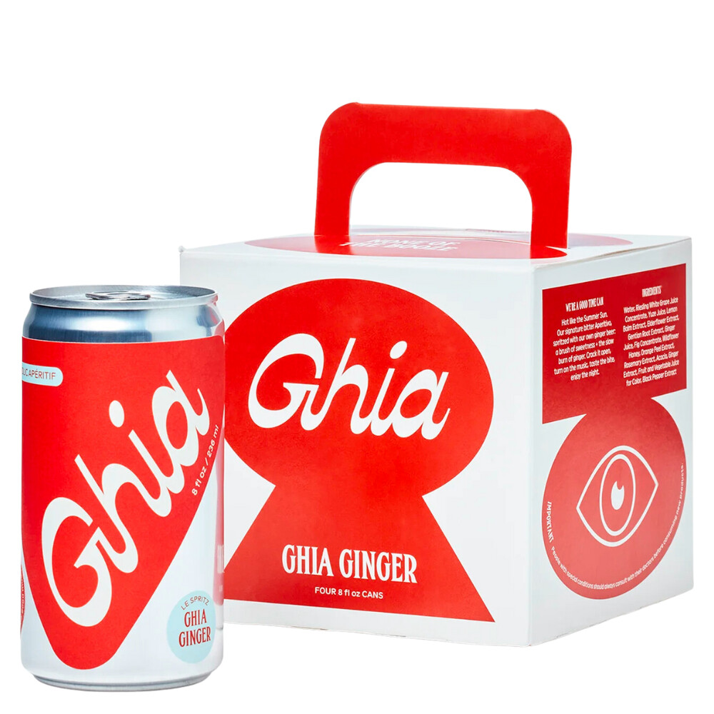 Ghia NA Ginger Aperitif Spritz 4pk Cans