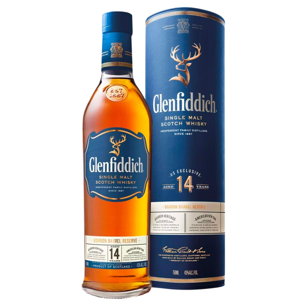 Glenfiddich 14yr Bourbon Barrel Reserve Scotch