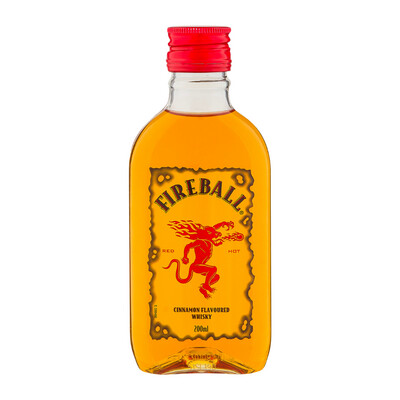 [200ML] Fireball Cinnamon Whiskey Liqueur
