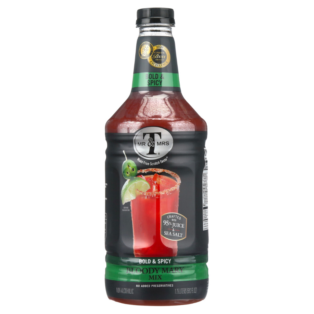 [D][1.75L] Mr. &amp; Mrs. T Bold &amp; Spicy Bloody Mary Mix