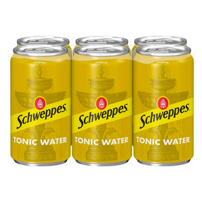 Schweppes Tonic 6pk Cans