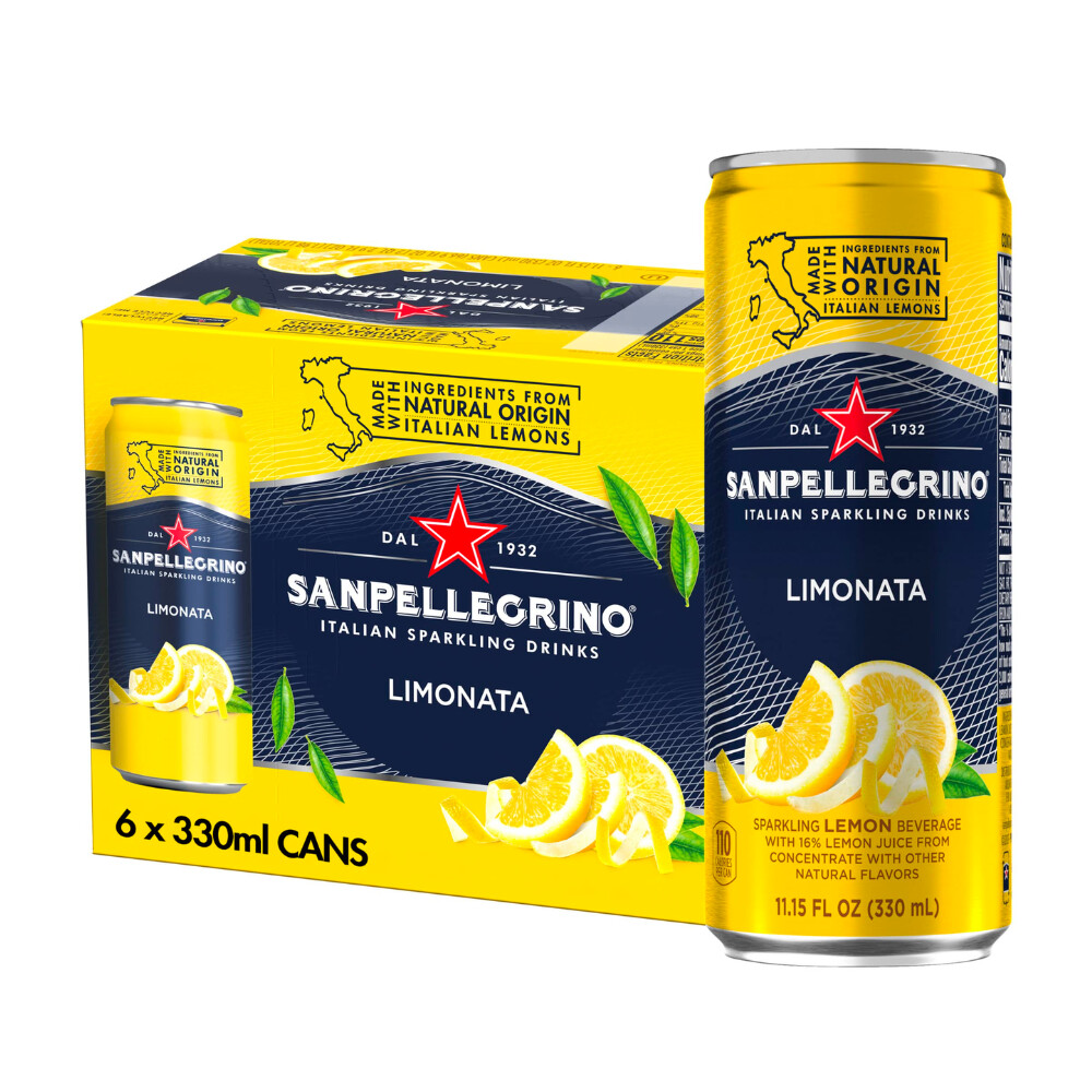 San Pellegrino Limonata 6pk Cans