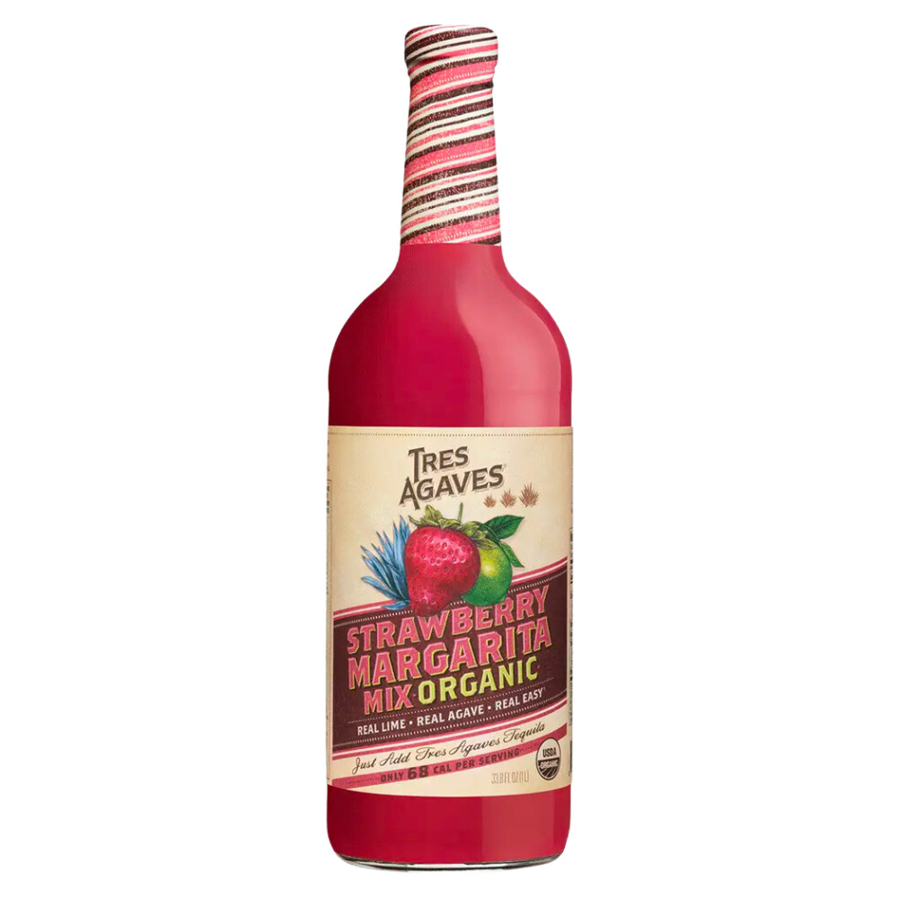 [1L] Tres Agaves Strawberry Margarita Mix