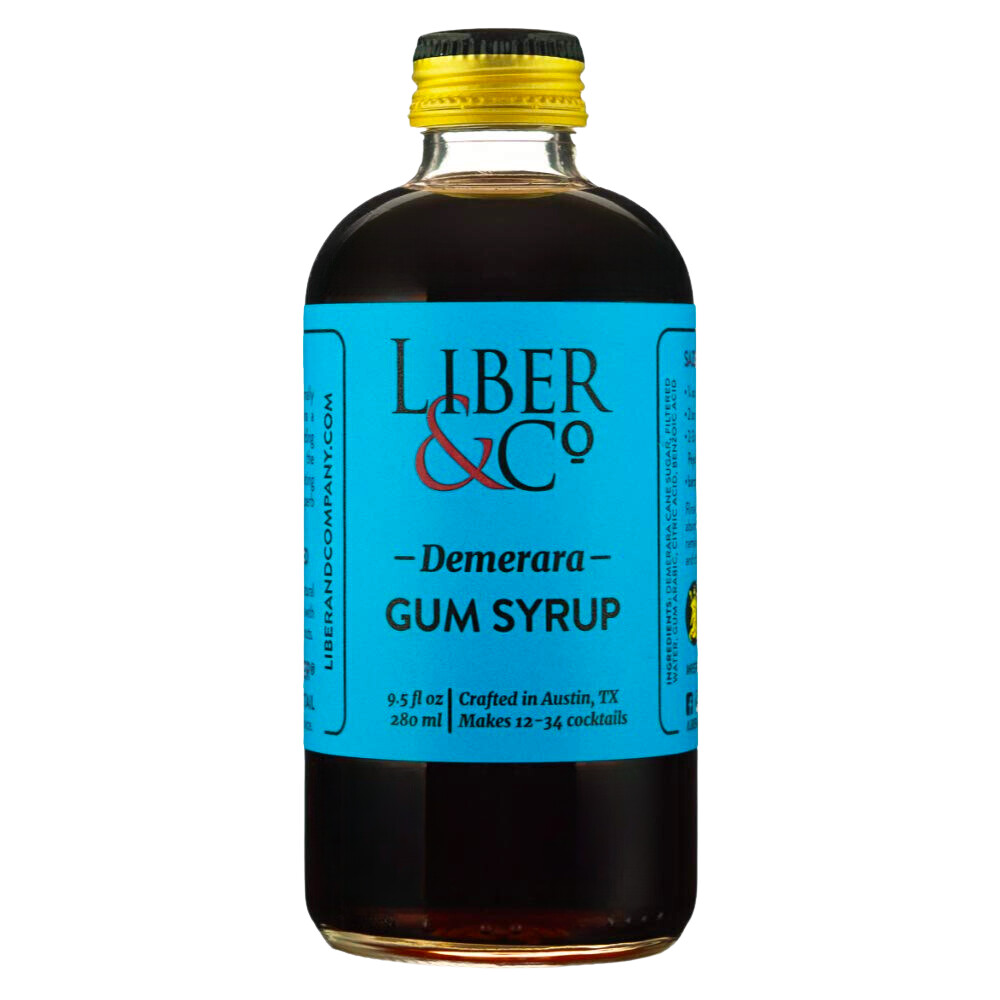 [9.5oz] Liber &amp; Co Demerara Gum Syrup